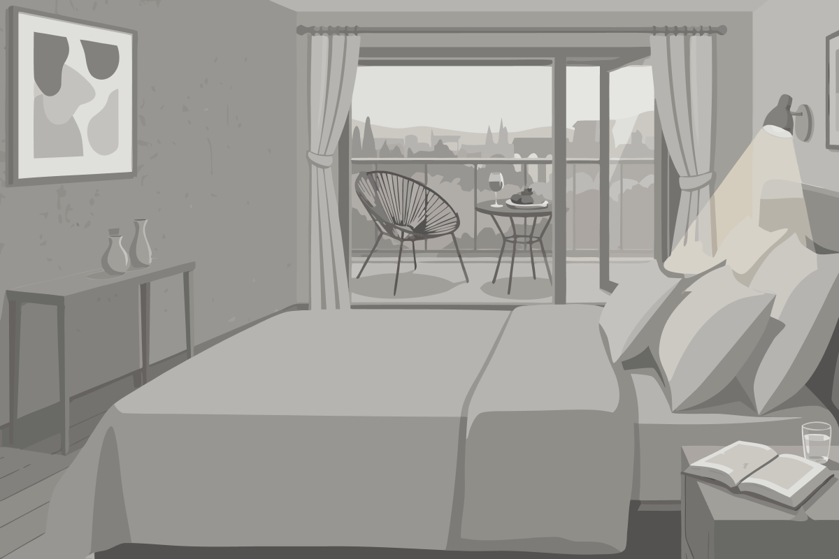 Suite mit Seeblick